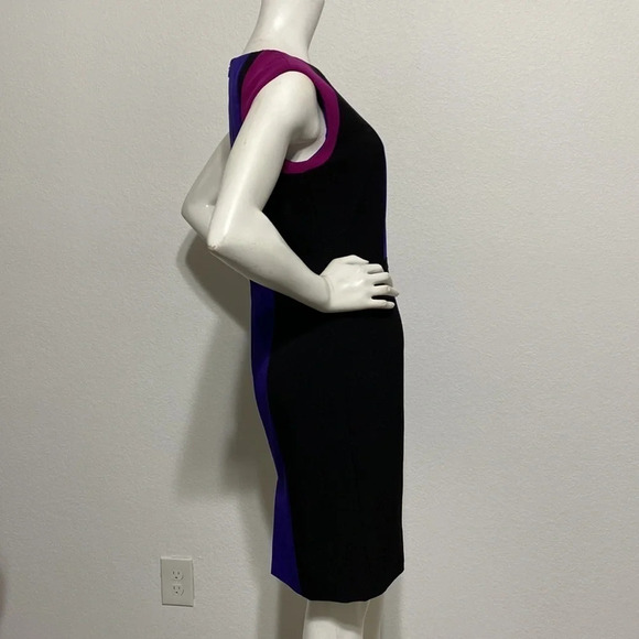 Tahari Color Block Sheath Dress - Picture 5 of 5